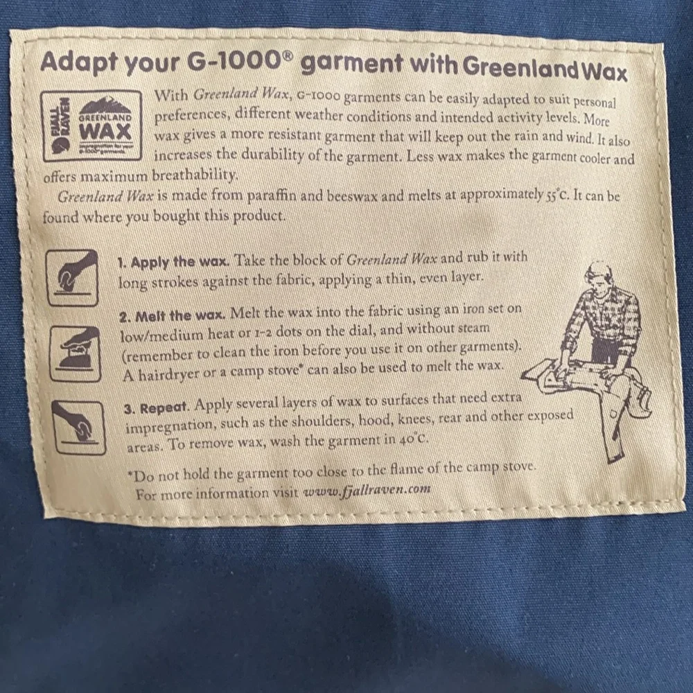 Fjall Raven Iceland Anorak pullover G-1000. New without tags, never worn size S - Picture 6 of 10